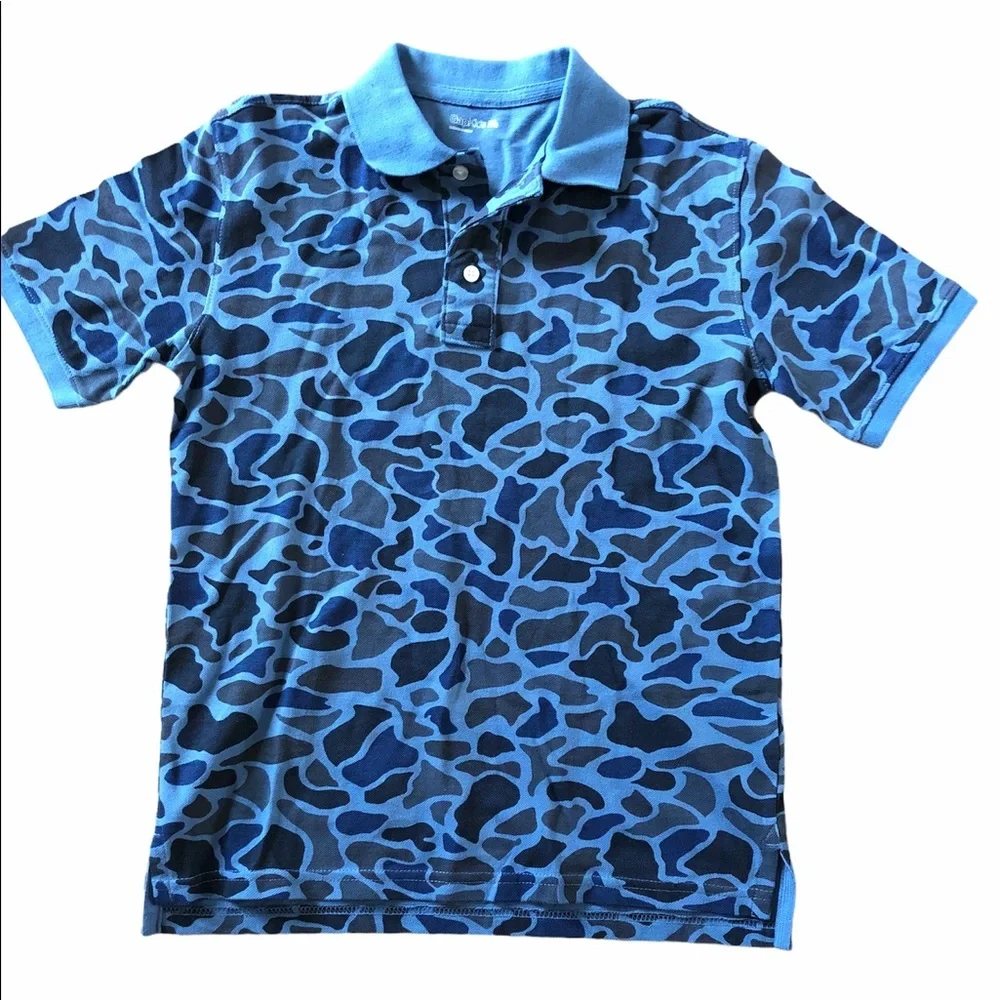 Gap Kids Polo T-Shirt for Boys Spread Collar XXL